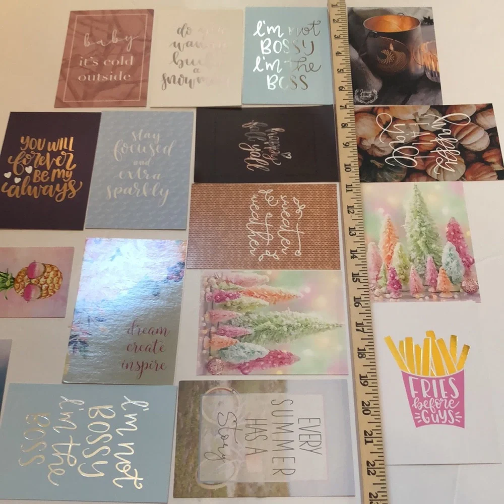 JESSICA HARTS PLANNER CARDS Jessica Hearts paper cards Planning Papers